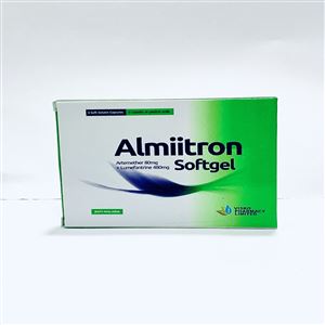 ALMIITRON SOFTGEL 80/480MG CAP (artemether/lumefantrine Picture