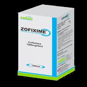 ZOFIXIME (CEFIXIME) SUSPENSION 100ML Picture